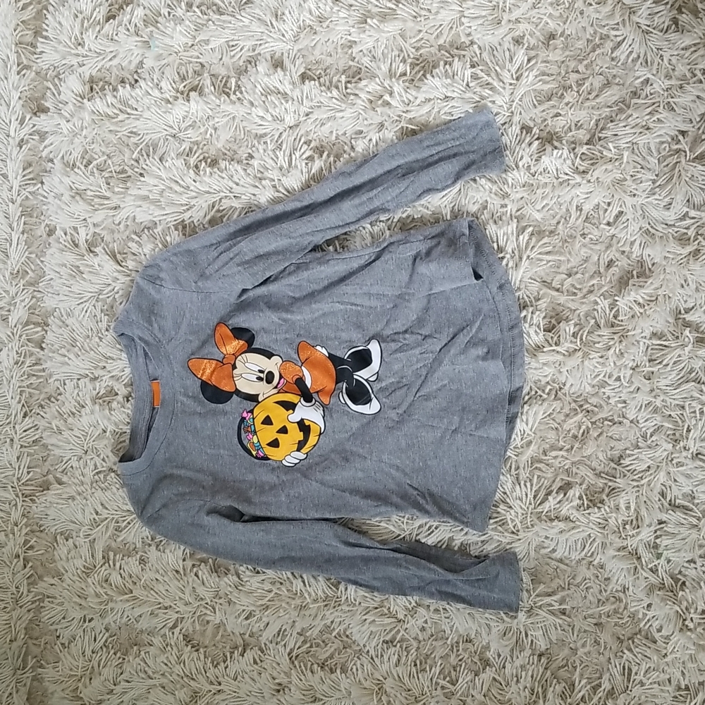 Girls halloween Minnie shirt